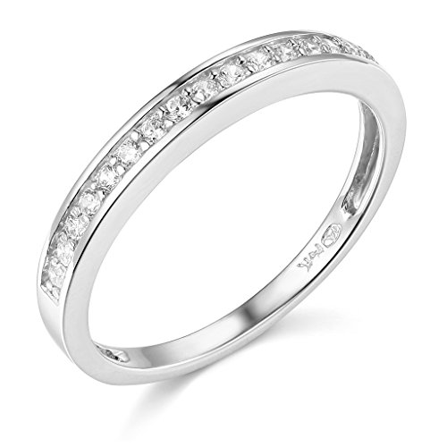 .925 Sterling Silver Rhodium Plated Wedding Band