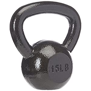 Amazon Basics Cast Iron Kettlebell Weight