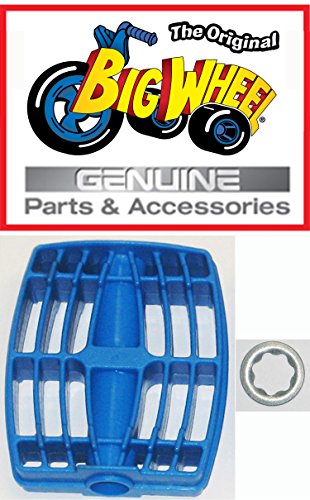 1 each Blue PEDAL & WASHER for The Original "Classic" Big Wheel 16", Replacement Parts, Set of 1 Pedal & 1 3/8" Washer , Blue, 1 of each