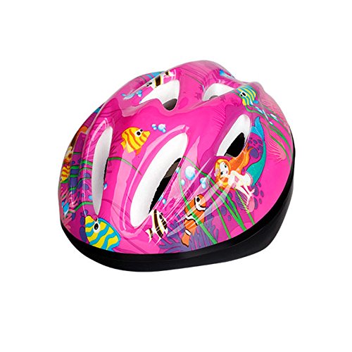 [Kuyou] Multi Sport Helmet for Kids Cycling /Skateboard / Bike / BMX / Dry Slope Protective Gear Suitable 3 8 Years Old.