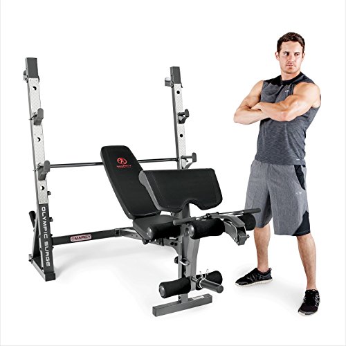 MARCY Olympic Weight Bench for Full Body Workout